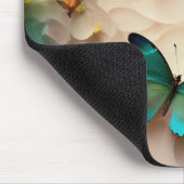 フラッタリングエレガンス：バタフライマウスパッド マウスパッド (コーナー)