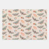 フラッタリングモーメント：蛾の魔法 ラッピングペーパーシート (正面3)