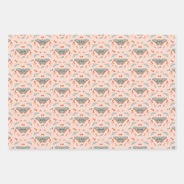 フラッタリングモーメント：蛾の魔法 ラッピングペーパーシート