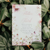 フラッターアンドツワルお洒落マジカルガールズ誕生日 招待状