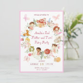 フラッターアンドトゥウィールフェアリーガーデン誕生日 招待状 (スタンド正面)