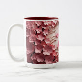 フラッターエレガンス:モーニングブリス3Dコーヒーマグ ツートーンマグカップ (左)