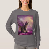 フラッターミット子猫- Tシャツ (正面)