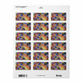 フラッター雲 ラベル (フルシート)