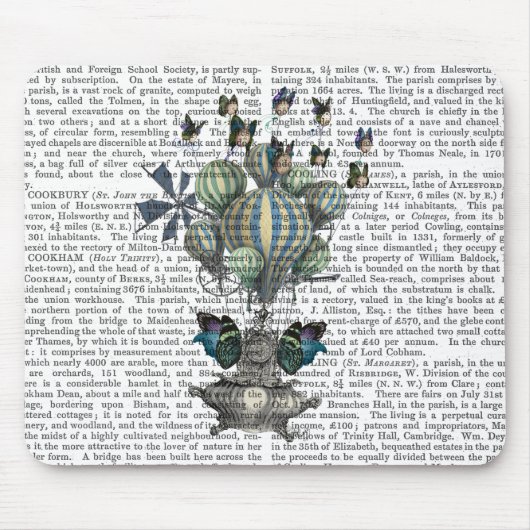 フラッタ時間 マウスパッド (正面)