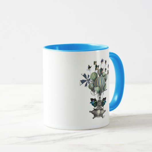 フラッタ時間 マグカップ (正面右)