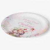 フラッタ&トゥウィル妖精の誕生日パーティープレート ペーパープレート (アングル)