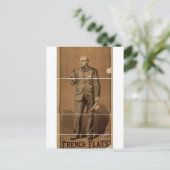 フラッツフランスのヴィンテージ劇場 ポストカード (スタンド正面)