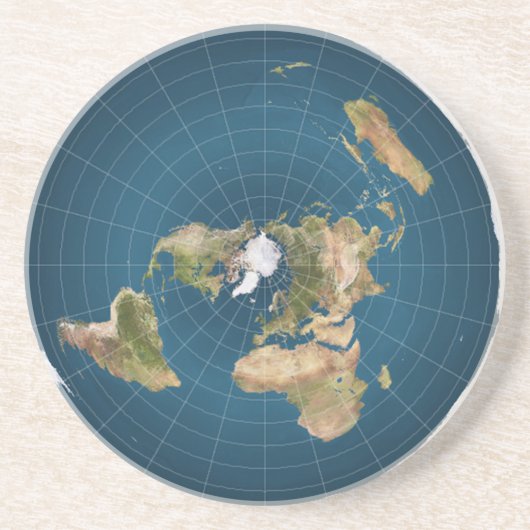 フラットだ。いや、本当に。 コースター (正面)