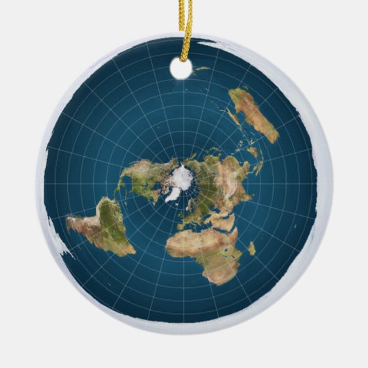 フラットだ。いや、本当に。 セラミックオーナメント (正面)