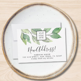 フラットなお知らせカード 案内状