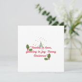 フラットなグリーティングカード カード (スタンド正面)