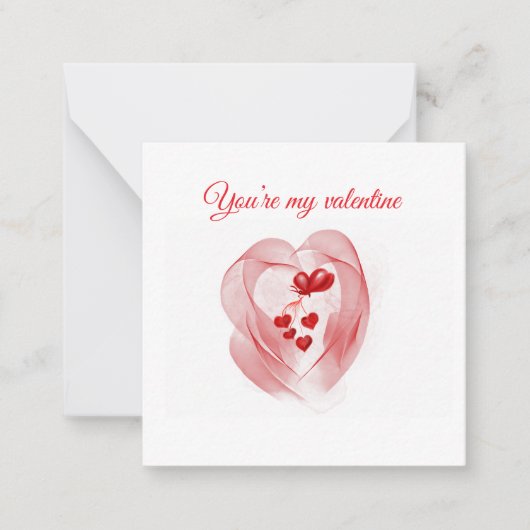 フラットなノートカード ノートカード (正面)