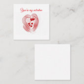 フラットなノートカード ノートカード (正面/裏面)