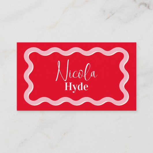 フラットなプレースカード プレイスカード (正面)