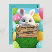 フラットなホリデーカード, サイズ：4.25" x 5.5", 紙：マット仕上げ ポストカード (正面/裏面)