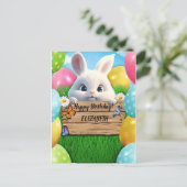 フラットなホリデーカード, サイズ：4.25" x 5.5", 紙：マット ポストカード (スタンド正面)