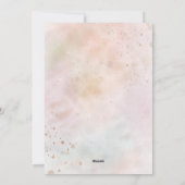 フラットなホリデーカード シーズンカード (裏面)