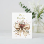 フラットなホリデーカード シーズンカード (スタンド正面)