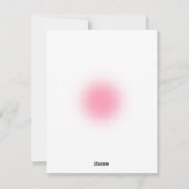 フラットなホリデーカード シーズンカード (裏面)