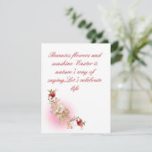 フラットなホリデーカード シーズンカード (スタンド正面)