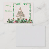 フラットなメモカード ノートカード (正面/裏面)