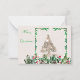 フラットなメモカード ノートカード