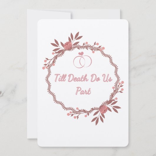 フラットな感謝のカード サンキューカード (正面)