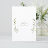 フラットな感謝カード サンキューカード (スタンド正面)