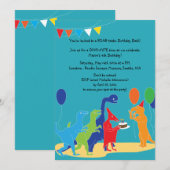 フラットな招待状、サイズ：5" x 7"、紙：マット、封筒付き 招待状 (正面/裏面)