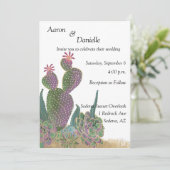 フラットな招待状 招待状 (スタンド正面)