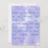 フラットな結婚式の延期お知らせカード セーブザデート (裏面)