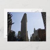 フラットアイアン建物はがき ポストカード (正面/裏面)