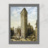 フラットアイアン建物ニューヨークシティニューヨーク1903ヴィンテージ ポストカード (正面)