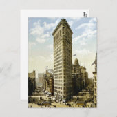 フラットアイアン建物ニューヨークシティニューヨーク1903ヴィンテージ ポストカード (正面/裏面)