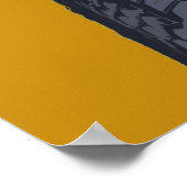 フラットアイアン建物 ポスター (角)