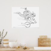 フラットアウト ポスター (キッチン)