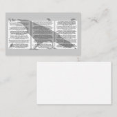 フラットアドバイスカード アドバイスカード (正面/裏面)