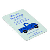 フラットアナウンスメントカードを移動中 マグネット (右側)