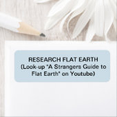 フラットアースシガレットライターステッカー ラベル (インサイチュ)