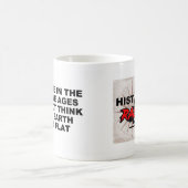 フラットアースマグ コーヒーマグカップ (中央)