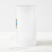 フラットアース・ソサエティ・メンバー フロストグラスビールジョッキ (中央)