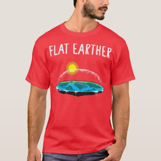フラットアース(6) Tシャツ
