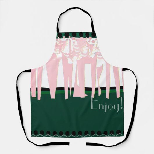 フラットアールデコ エプロン (正面)