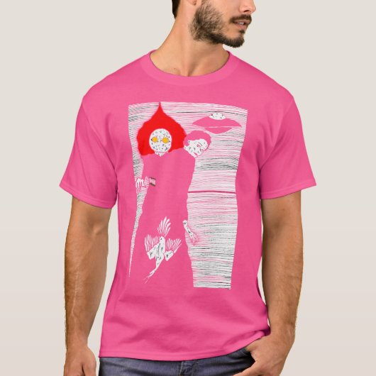 フラットウッドモンスター Tシャツ (正面)