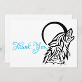 フラットウルフサンキューカード サンキューカード (正面/裏面)