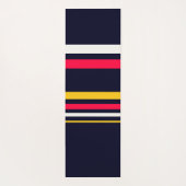 フラットカラーストライプ ヨガマット (裏面)