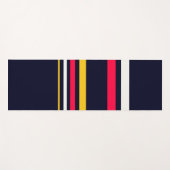 フラットカラーストライプ ヨガマット (正面(横))