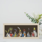 フラットカーおもしろいド「チップがパーティーをクラッシュした」 招待状 (スタンド正面)