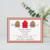 フラットカードのお知らせ – 移動しました 案内状 (スタンド正面)